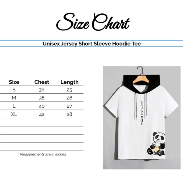 Mens Half Sleeve Hoodies Cotton Blend Tshirts - Image 4